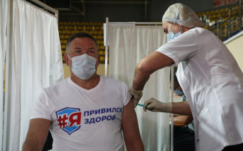 Повторная вакцинация началась на территории Вологодской области