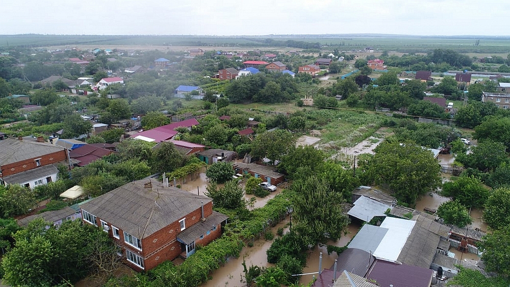 Границы зон затопления и подтопления определят в Краснодарском крае