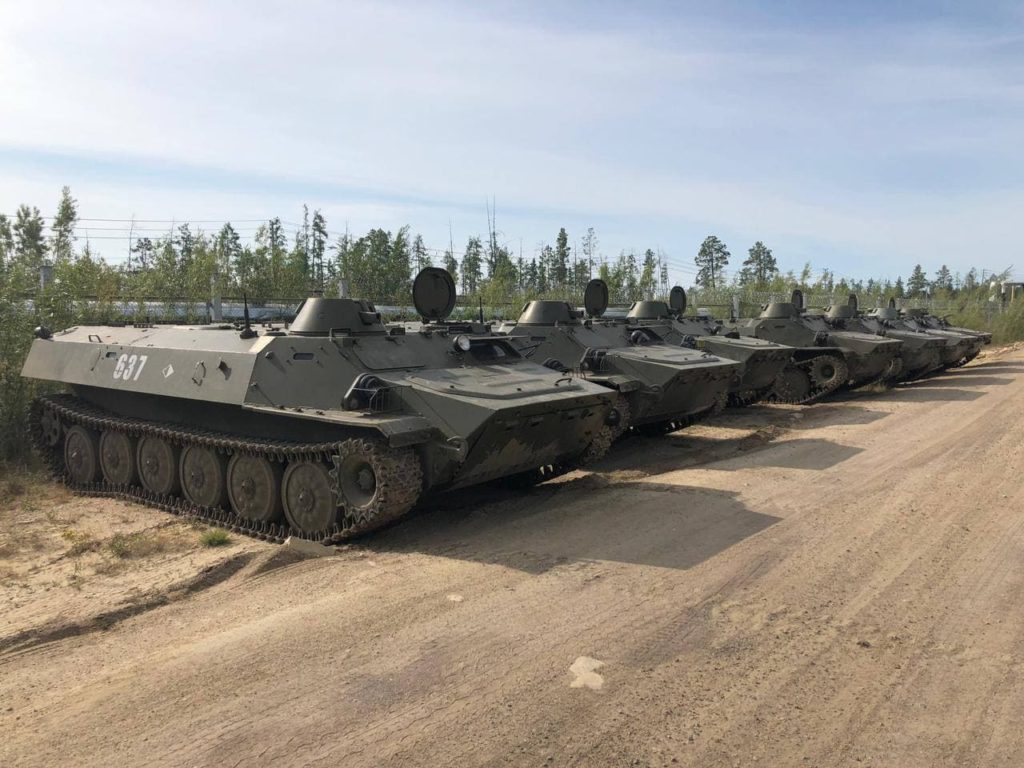 Военная техника поможет жителям Якутии в борьбе с пожарами