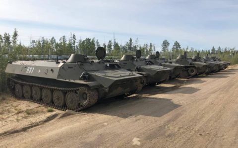 Военная техника поможет жителям Якутии в борьбе с пожарами