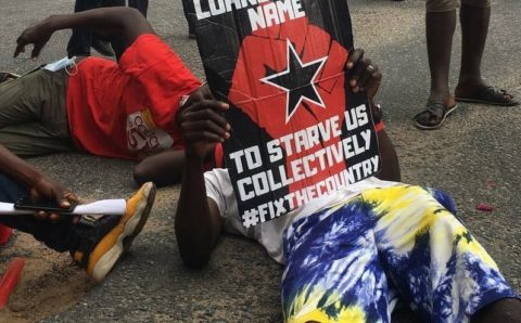 В Гане оппозиционеры провели антиправительственные митинги