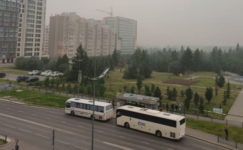 Несколько районов Ямала затянуло смогом