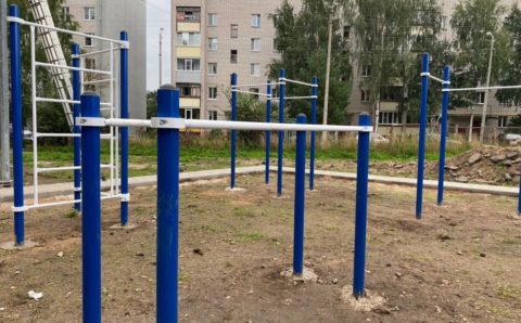 Строительство новых спортивных площадок завершается в Вологде