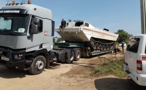 Приамурью достанутся от Минобороны плавающие транспортеры