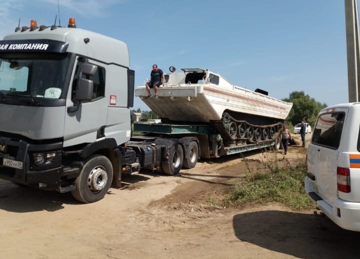 Приамурью достанутся от Минобороны плавающие транспортеры