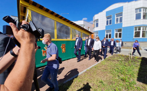 Детский сад на 180 мест построили в Ленинградской области