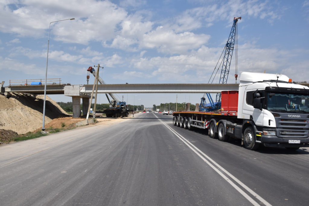 На трассе Ростов-на-Дону – Ставрополь идет строительство новой развязки