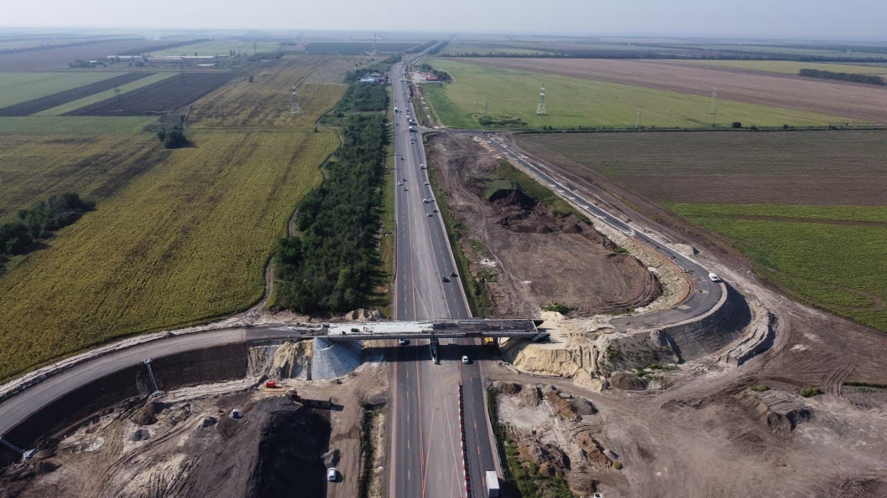 Движение по путепроводу на 1089 км трассы «Дон» откроют к концу сентября