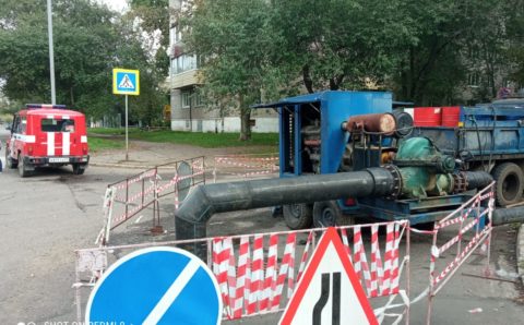 Амур достиг опасной отметки у Комсомольска