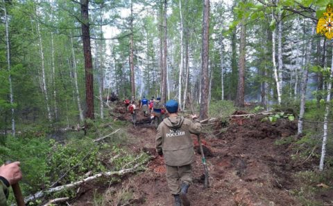 Село Кылайы в Якутии эвакуировали из-за лесного пожара