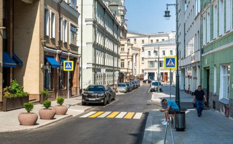 Новый пешеходный маршрут связал Большую Дмитровку и Петровку