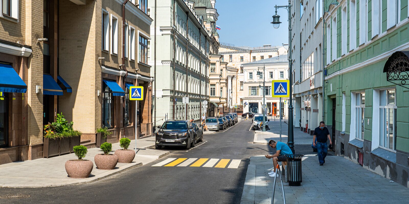 Новый пешеходный маршрут связал Большую Дмитровку и Петровку