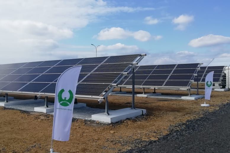 Масштабную солнечную электростанцию установили в Ростовской области