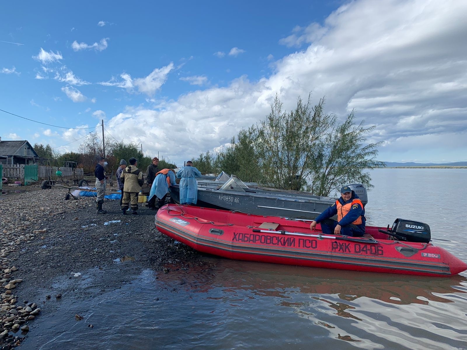Вода покинула один из затопленных районов Хабаровского края