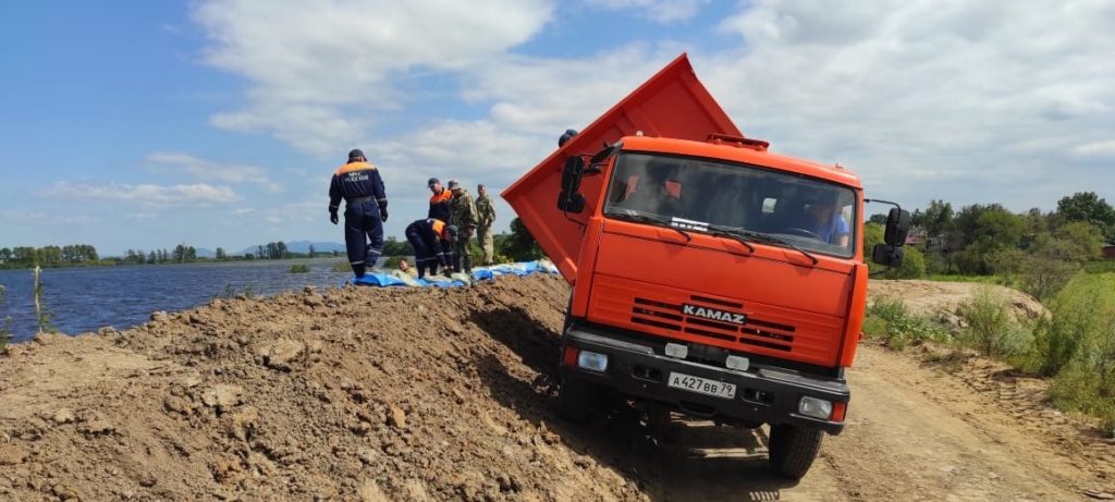 Село в Еврейской автономии полностью освободилось от воды