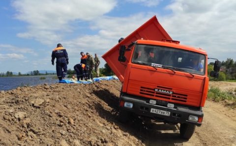 Село в Еврейской автономии полностью освободилось от воды