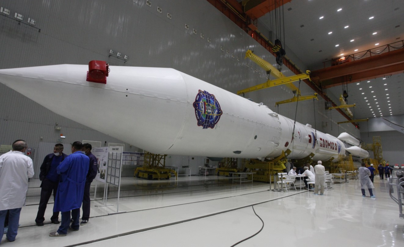 На «Байконур» готовятся отправить российскую ракету для запуска на Марс