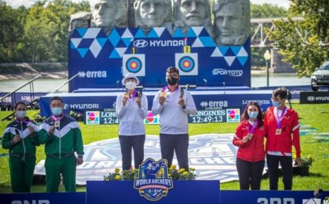 Российские лучники завоевали серебро на чемпионате мира в США