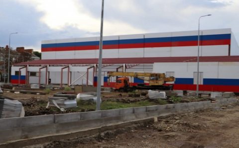 Центр единоборств в станице Каневской готов на 46%