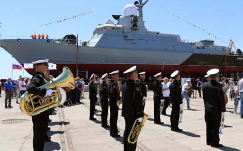 Малый ракетный корабль «Аскольд» спустят на воду в Керчи