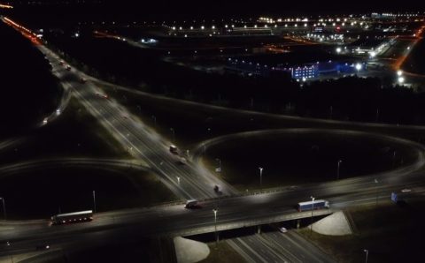 Да будет свет: На трассе М-7 в Татарстане построили 30 линий освещения
