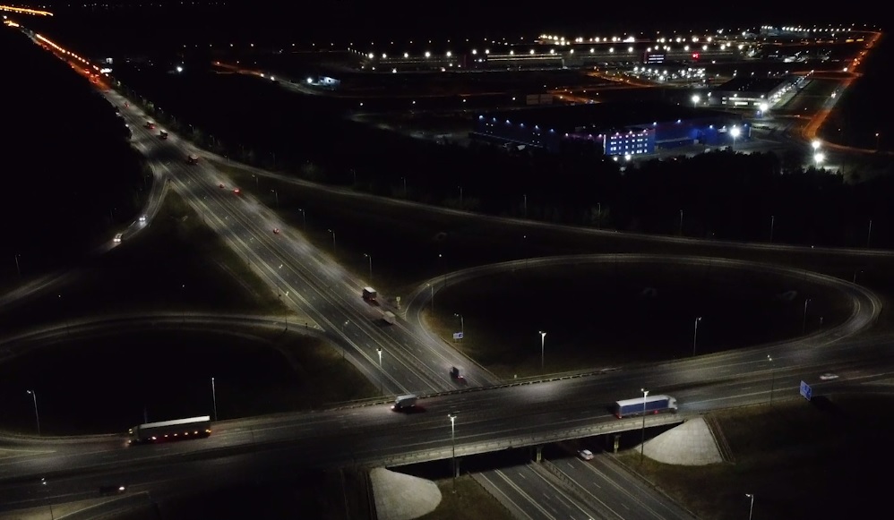 Да будет свет: На трассе М-7 в Татарстане построили 30 линий освещения