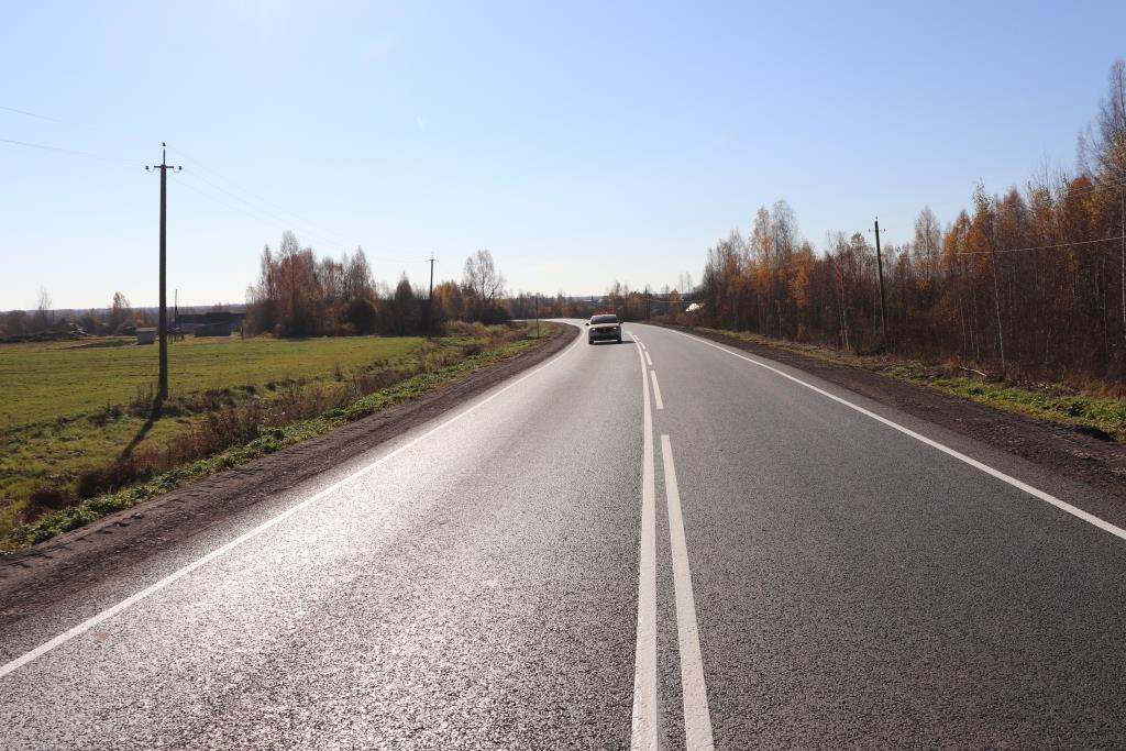 В Ярославской области завершается ремонт участка дороги «Углич –  Переславль»