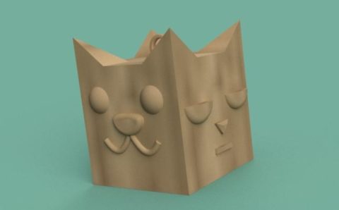 Брелоки в виде котиков создали на 3D-принтере приморские школьники