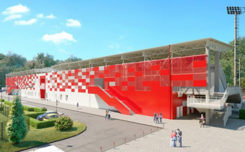 Стадион «Спартак» реконструируют в Московской области