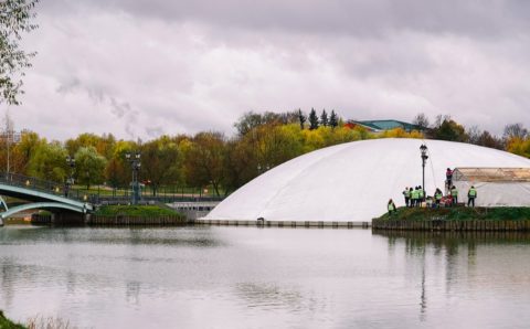 Московские фонтаны потготовлены к предстоящей зиме