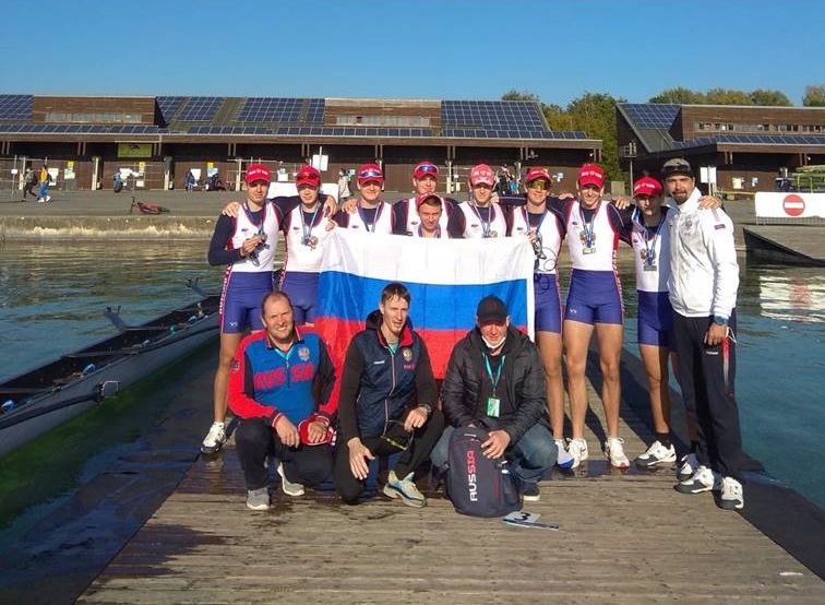 Новгородцы заняли второе место на первенстве Европы по гребному спорту