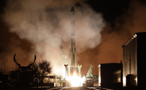 Ракета украшенная под хохлому успешно стартовала с космодрома Байконур