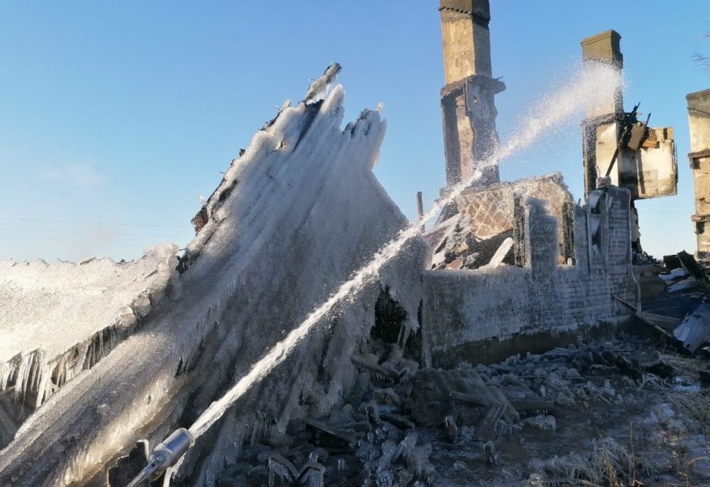 Разгоревшийся на Камчатке пожар потушили