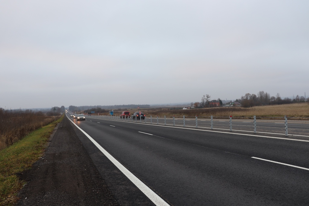Дорожники завершили обновление дороги Ярославль – Рыбинск