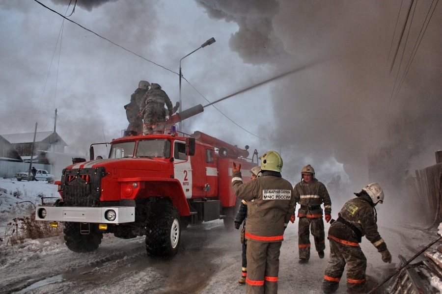 В доме под Воронежем погибли трое детей из-за пожара