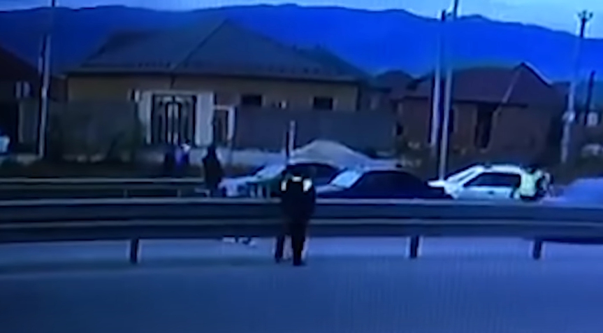 В Дагестане возбудили уголовное дело по факту наезда на полицейского