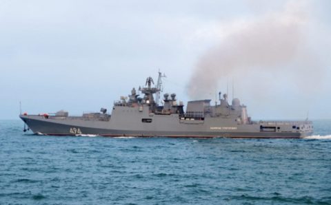 Корабли Черноморского флота проводят совместные учения с ВМС Алжира