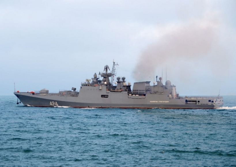Корабли Черноморского флота проводят совместные учения с ВМС Алжира