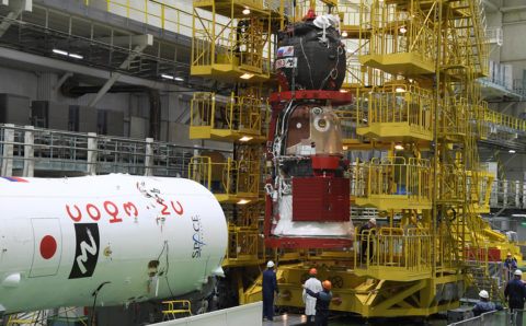 На космодроме Байконур заправили космический корабль «Союз МС-20»
