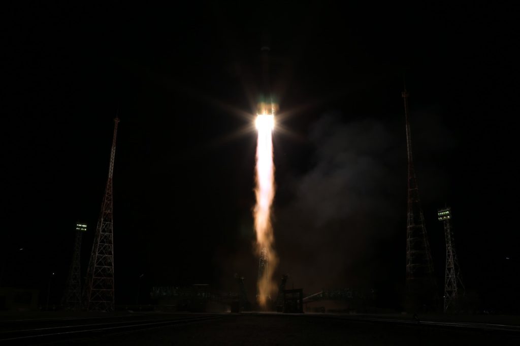 С космодрома Плесецк стартовала ракета-носитель «Союз-2.1Б»