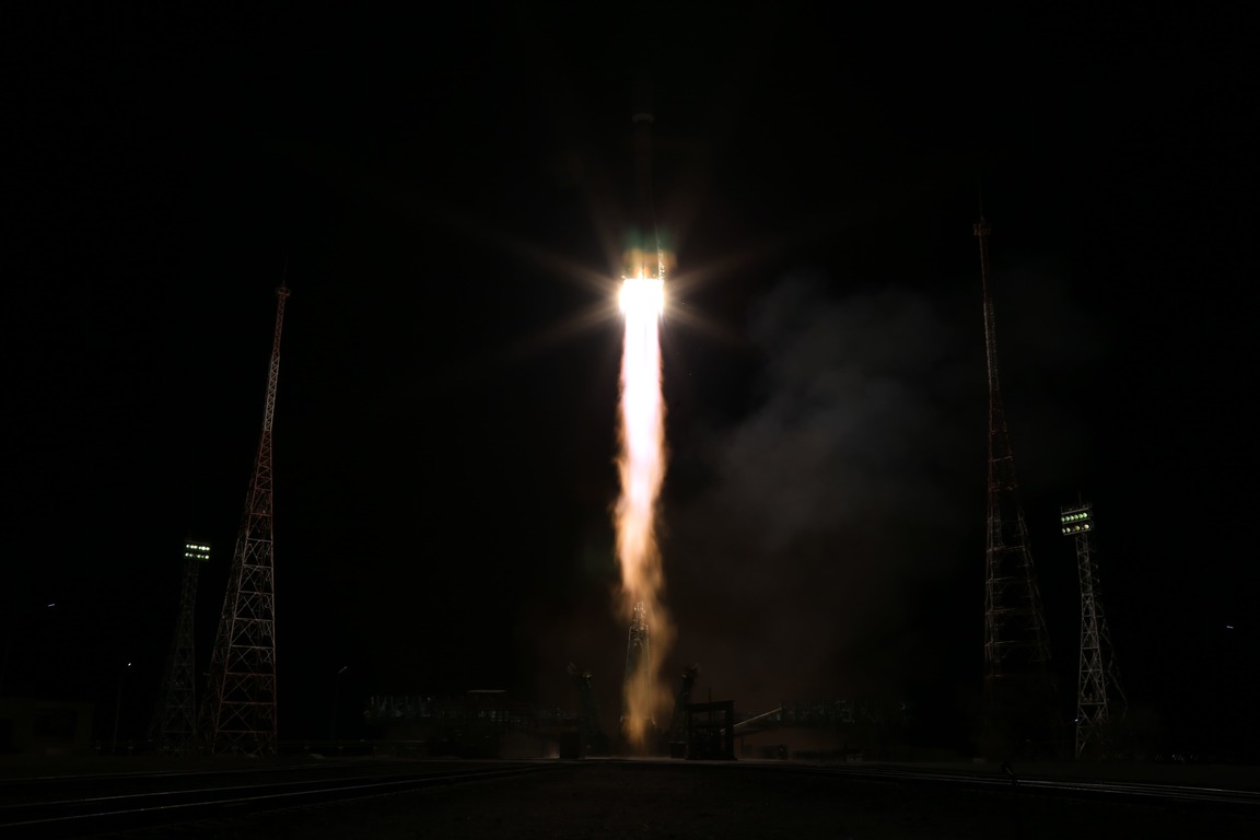 С космодрома Плесецк стартовала ракета-носитель «Союз-2.1Б»