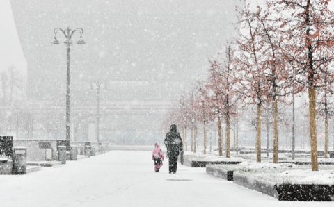 Москву накроет сильный снег и метель