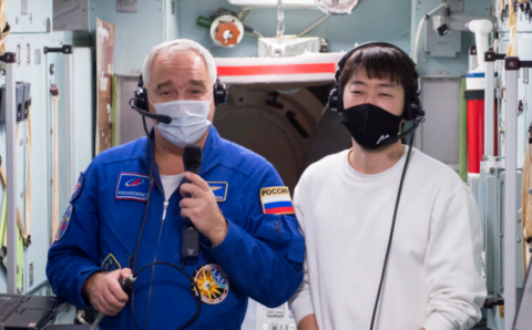 Российский космонавт сопроводит японских космотуристов на МКС