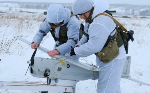 Российские военные задействовали беспилотники «Орлан-10» на учениях в Сибири