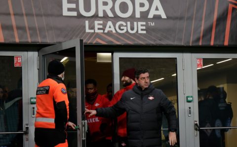 Стал известен стартовый состав ФК «Спартак» на предстоящем матче в Лиге Европы