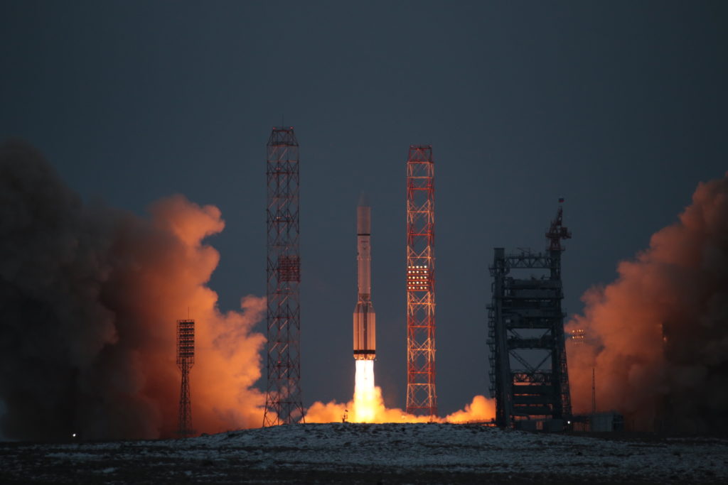 Ракета «Протон-М» стартовала с космодрома Байконур