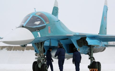 Липецкий авиацентр получил партию новых бомбардировщиков Су-34