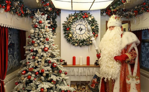 Поезд Деда Мороза сделает сразу две остановки в городе-курорте Сочи