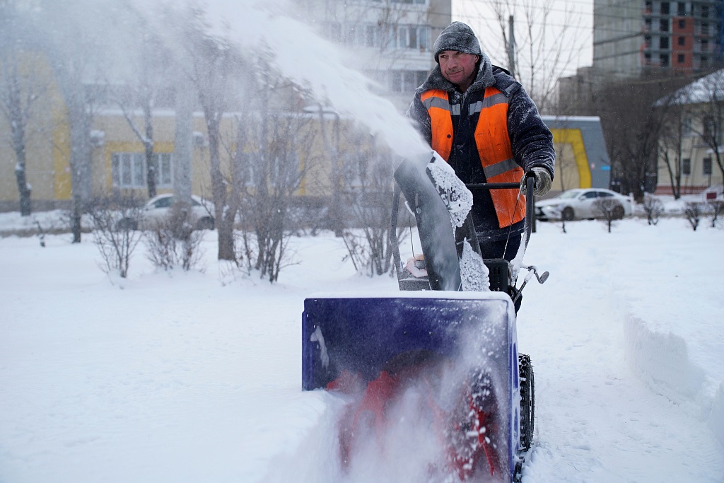 В Хабаровске отменили введённый из-за снегопада режим ЧС