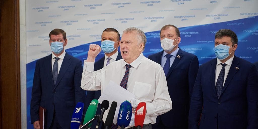 Жириновский в седьмой раз вакцинировался от коронавируса